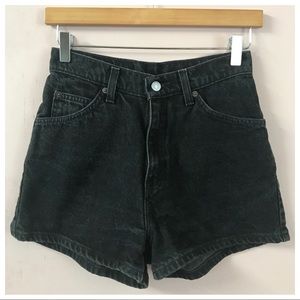 ‼️SOLD‼️Vintage Levi’s 912 Black Slim Fit Shorts
